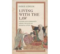 Oded Zinger Living with the Law (Copertina rigida) Jewish Culture and Contexts