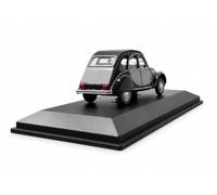 Odeon Auto da collezione Compatibile con CITROËN 2CV6 Charleston del 1990 Grigio Cormorano/Grigio Notturno 1/43 Metallo erica Limitata a 500 PCS