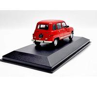 Odeon RENAULT4 GTL Clan 1986 R4 4L Rosso Collezione Auto 1/43 Serie Limitata a 504 PCS