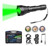 Odepro KL52 Plus Zoom Torcia LED con Rosso, Verde, IR850, Bianco, Torcia Tattica, IP68 Torcia con Interruttore a Distanza per Esterno, Campeggio, Escursionismo, Emergenza
