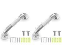 Oderra 30cm Maniglia Doccia, Maniglia Doccia Anziani Antiscivolo Acciaio Inossidabile, Maniglione Bagno Disabili Bambini, Con Anello Fluorescente (Confezione da 2)
