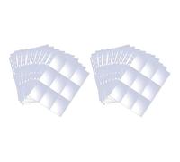 Oderra 576 Raccoglitore Carte Pokémon - 32 Pagine Buste Carte Pokemon, Tasche su entrambi i lati, da Gioco Collezionabili, album (Confezione da 2)