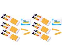 Oderra Cartine Tornasole pH, 240 Strisce Indicatore di PH Cartina da 1 a 14, Cartina Strisce per piscine, acquari, ecc.（3×80 strisce） (Confezione da 2)