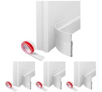 Oderra Paraspifferi Sottoporta 100 cm, Guarnizione Porta Blindata Anti-Spifferi - Blocca Freddo, Aria e Polvere per Porte Interne, Ingresso e Garage (Confezione da 4)