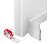 Oderra Paraspifferi Sottoporta 100cm TPE Bianco Antifreddo | Blocca Freddo, Aria, Polvere. Adatto Per Porte Interne, Ingresso e Garage. Facile Da Installare