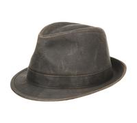 Odessa Trilby in Tessuto by Stetson marrone XXL (62-63 cm)