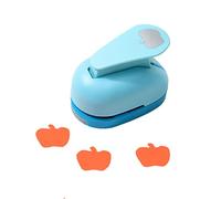 ODETOJOY Scrapbooking Punch Foratrice a forma Mela in tutta la pagina Punch 2,5 cm / 1 Inch