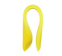 ODETOJOY Strisce di carta gialle per quilling, 3 mm, 5 mm, 10 mm, striscia di carta laminata a girasole, striscia filigranata, narciso arricciato, rotolo di carta canarino, 53,3 cm, 120