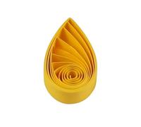 ODETOJOY Strisce di carta per quilling, 3 mm, set di 120 strisce per quilling da 1/8 di pollice a forma di stella per origami, fai da te (oro)