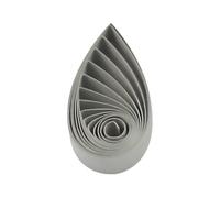 ODETOJOY Strisce di carta per quilling, set di 120 strisce di carta per quilling, 3 mm, colore singolo da 0,3 cm, carta per origami con stelle, fai da te, artigianato a mano (grigio chiaro)