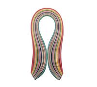 ODETOJOY Strisce di Carta Quilling 10mm 36 Colori 180 Strisce FAI DA TE Origami Carta Quilling Art Lunghezza 54cm
