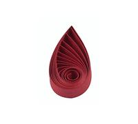 ODETOJOY Strisce per quilling 5mm Cranberry Paper Quilling Set di Colore Solido Stella Origami Carta Cremisi Fai da te Artigianato a Mano Singolo Colore Quilling Carta Filigee Strisce Ramato
