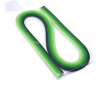 ODETOJOY Strisce per Quilling 5mm Verde - 120 Pezzi 54cm, Carta per Filigrana DIY, Materiale Artistico per Decorazioni Cromatiche