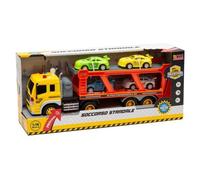 Odg Camion bisarca luci e suoni con 4 auto scala 1:16 (40cm) MASTER TRUCK