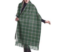 ODHHGDF Sciarpa invernale da donna, lunga e larga, con motivo scozzese scozzese, 195,6 x 68,6 cm, Isola del Capo Bretone Tartan 1, Etichettalia unica