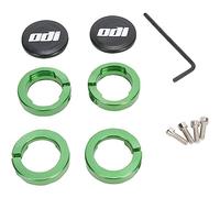 ODI Anelli di Chiusura, 7mm, Verde (Grün), 7 mm