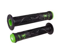 Manopole BMX Odi Hucker Signature 160mm Nero-Verde - Comfort e Controllo