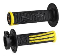 ODI Emig2 Pro V2 Lock-On Grips - Nero/Giallo Moto Strada Bicicletta H36EPBY