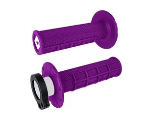 ODI Impugnature Emig V2 Lock-on Half Waffle, bianco