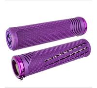 ODI Impugnature MTB Lock-On CF Cosmic Purple/Purple