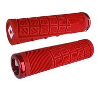 ODI Lock-On MTB Riflesso Grips - Rosso/Rosso