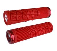 ODI Lock-On MTB Riflesso Grips - Rosso/Rosso