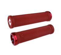 Coppia di manopole odi ruffian v2 1 135 mm rosso bianco