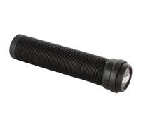 Manopole BMX Longneck SL Senza Flangia - Design a Costine, Nero 135mm