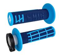 ODI Grips Manopole a bloccaggio rapido Emig 2.0 Lock-On Navy/Ciano