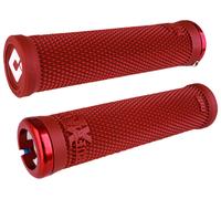 ODI Ruffian XL v2.1 Lock-On Impugnature - Rosso - MTB BMX Ciclista