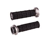 ODI V-Twin Lock-on™ Set di impugnatura completa Waffle Hart-Luck Signature (Acceleratore By Wire) - Harley Davidson 2008-, nero