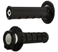 ODI V2 Lock-On 1/2 Cialda Grips - Nero Moto Strada Bicicletta Dirt Bike H36HWB