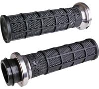 ODI V31HCW-BB-S VTWIN HART LUCK BK/SIL HARLEY FLSTSB 1584 CROSS BONES 2011