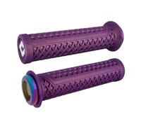 ODI Grips Manopole Vans V2.1 Lock-On 135 mm Morsetti Oilslick Viola Iridescente Edizione Limitata