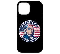 Odiano gli Stati Uniti perché non sono Franklin patriottico statunitense Custodia per iPhone 12 mini