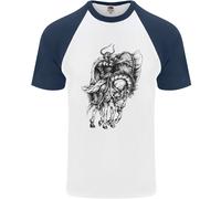Odin Il Vichingo A Cavallo T-Shirt S/S Dei Valhalla Uomo