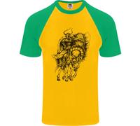 Odin Il Vichingo A Cavallo T-Shirt S/S Dei Valhalla Uomo