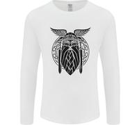 Odin Il Vikings Valhalla Thor Palestra Nordic Uomo Maniche Lunghe