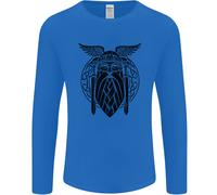 Odin Il Vikings Valhalla Thor Palestra Nordic Uomo Maniche Lunghe