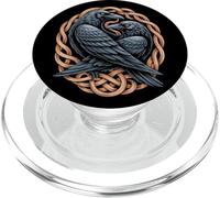 Odin Raven Celtic Viking Valhalla - nodo pagano PopSockets PopGrip per MagSafe