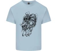 Odin The Viking On a Cavallo Valhalla Gods T-Shirt Ragazzi Ragazze