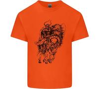 Odin The Viking On a Cavallo Valhalla Gods T-Shirt Ragazzi Ragazze