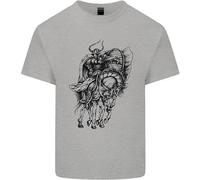 Odin The Viking On a Cavallo Valhalla Gods T-Shirt Ragazzi Ragazze
