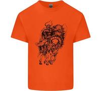 Odin The Viking On a Cavallo Valhalla Gods T-Shirt Ragazzi Ragazze