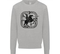 Odin Wotan Vikings Valhalla Mitologia Norrena Uomo Felpa