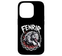 Odino FENRIR Mitologia norrena lupo nordico celtico vichingo Custodia per iPhone 14 Pro