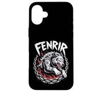 Odino FENRIR Mitologia norrena lupo nordico celtico vichingo Custodia per iPhone 16 Plus