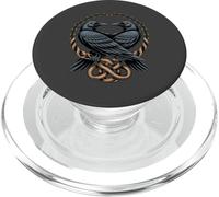 Odino Raven, vichingo celtico, Valhalla, pagano PopSockets PopGrip per MagSafe