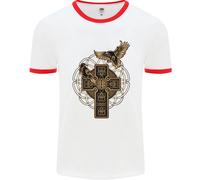 Odins Celtic Raven Viking Thor Ragnar Norreno Uomo Ringer