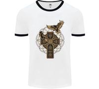 Odins Celtic Raven Viking Thor Ragnar Norreno Uomo Ringer